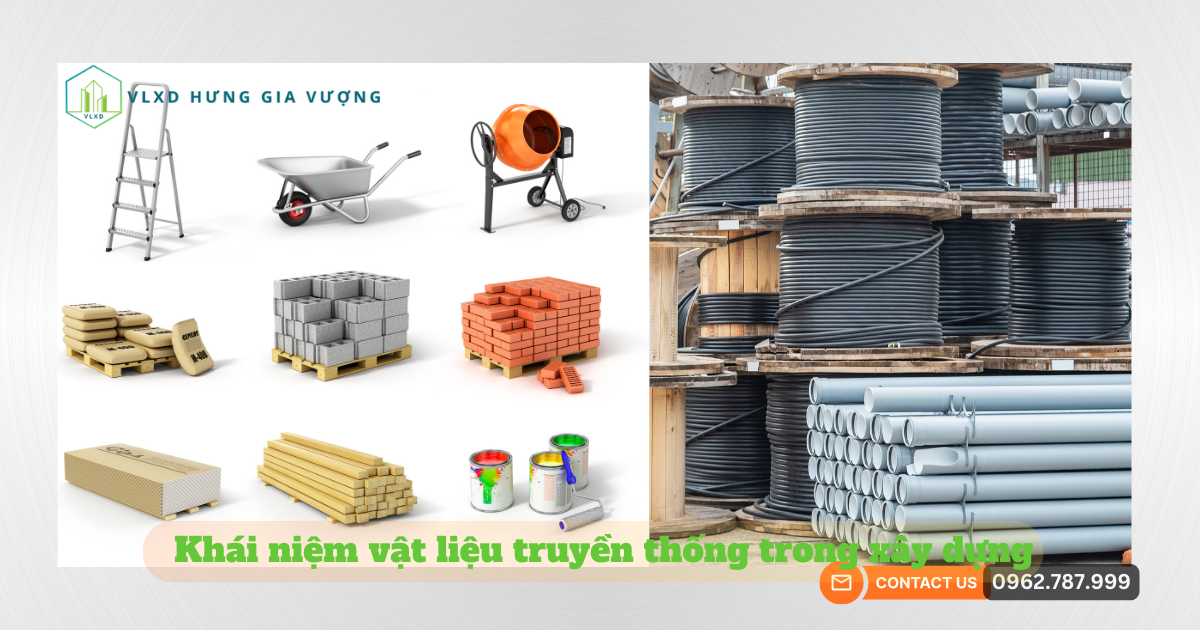 Khái Niệm Vật Liệu Truyền Thống Trong Xây Dựng